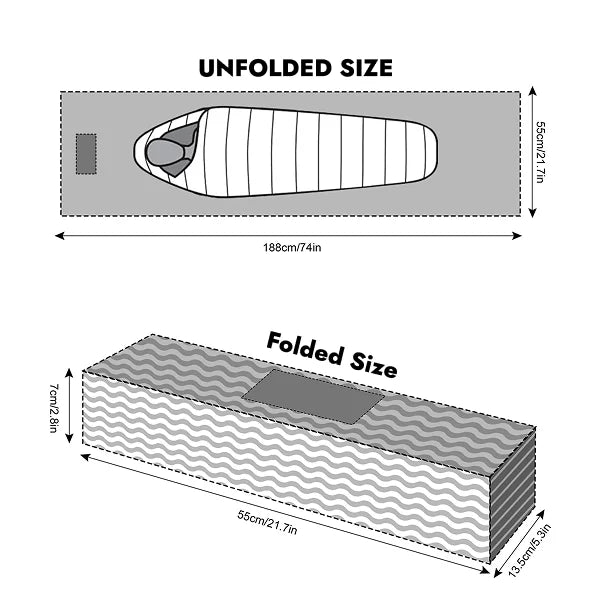 Ultralight Closed-Cell Foam Sleeping Pad｜Elevate X