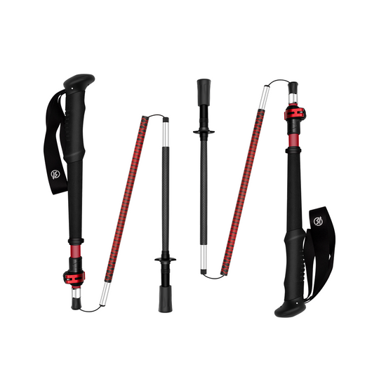 Carbon Trekking Poles｜Folding ｜186 g ｜Strider Z