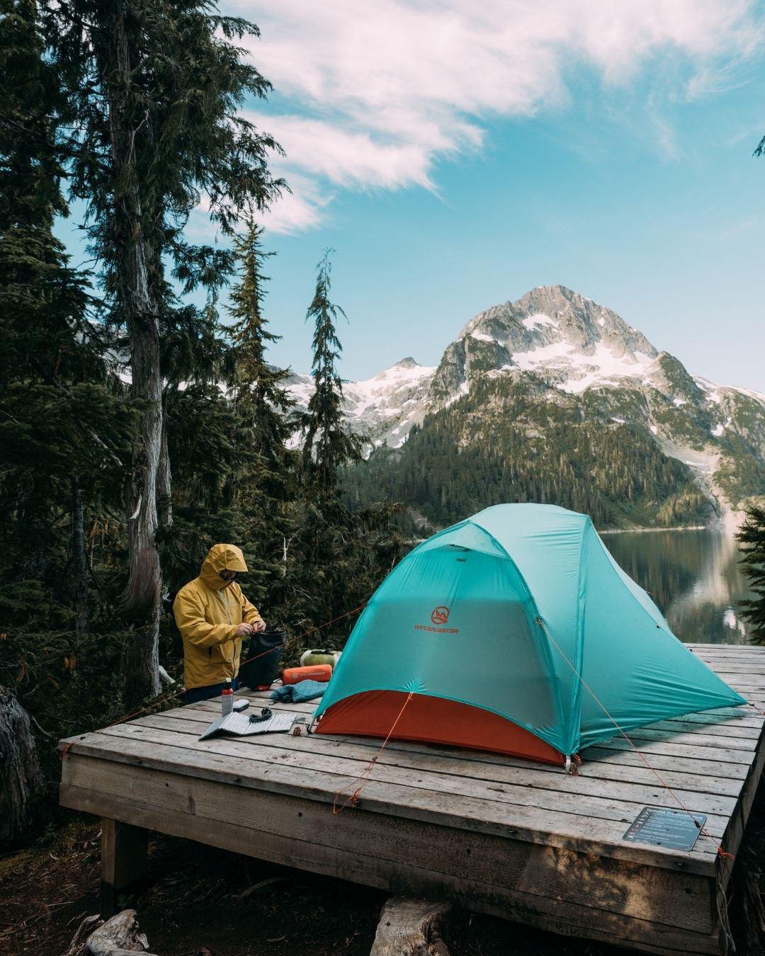WindQuester equipment in use outdoors